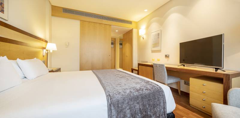 Habitación doble Hotel ILUNION Pío XII Madrid